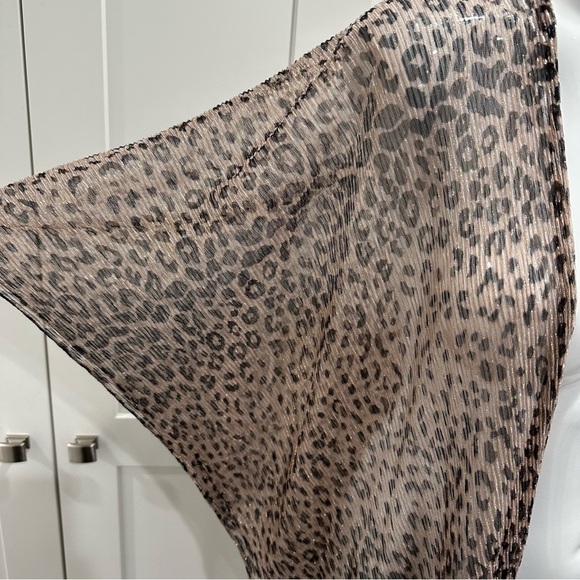 Anthropologie Akemi + Kin Jessie Leopard Kimono One Size - Picture 6 of 13